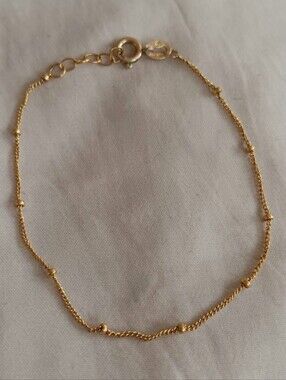 14K bracelet 7.5"